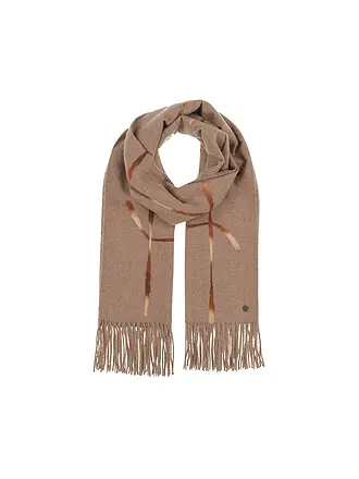 FRAAS | Nom du produit: Écharpe
Marque: FRAAS
Couleur: camel
Catégories: Mode,Femme
Matériau: Polyester / Polyamide,Viscose
Motif: Carreaux
Style: Casual
Détails: Franges |